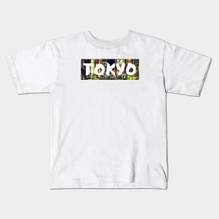 Tokyo City Night View Kids T-Shirt